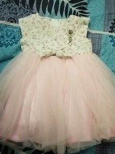 Cute Floral & Tulle Party Dress