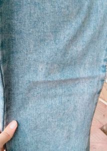 Blue Straight leg Jeans