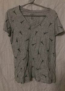 Gap Grey Short Sleeves T Shirt