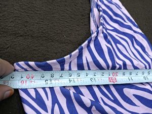 Zebra Print🖤 Bikini big Top