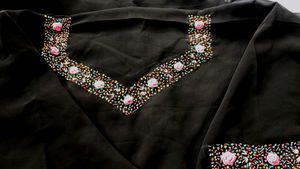 Beautiful Hand Embroiderd Multicolored Beadswork