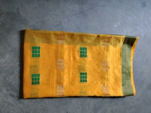 Yellow Saree&amp;Green Bangles