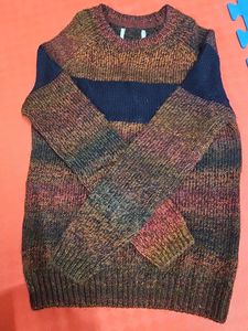 Striped Knit Sweater