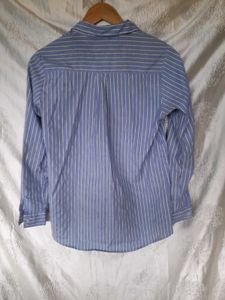 Striped Button-Down Shirt