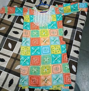 Beautiful Colour Ful Kurti