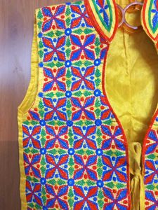 Full Phulkari Embroidered Vest