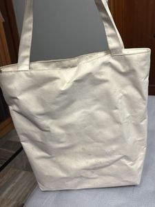 White Handpainted Bag