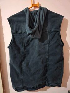 Sleeveless Denim Jacket