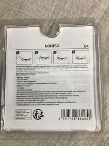Miniso False Eyelashes Faux Cils