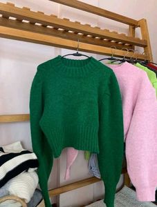 Green Knit Sweater