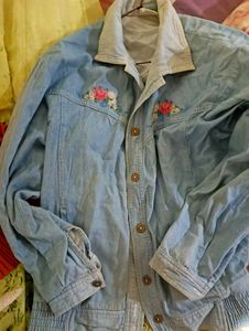 Embroidered Denim Jacket