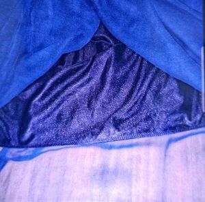 Blue Chiffon Ethnic Skirt
