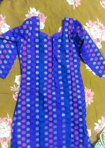 Violet Color Kurti