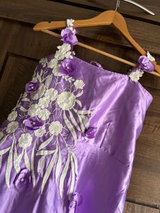 Elegant Lilac Bridesmaids dress