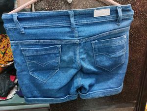 Denim Blue Shorts
