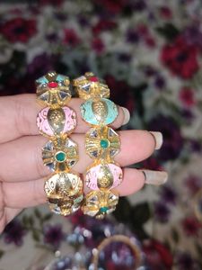 High Gold Bangles