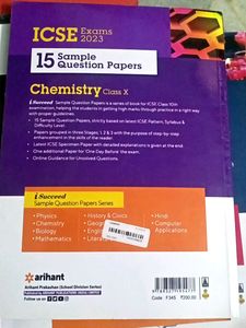 15 Sample Question Paper ICSE Class 10th