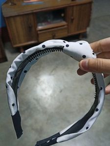 headband polka dots