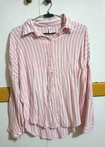 Striped Button-Down Shirt