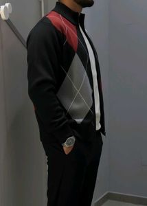 🇦🇮Men Zipper Front Open Full Sleeves Sweater