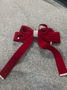 Red Hair Bow