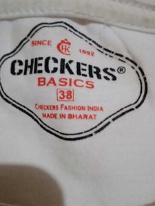 Plain White Basic T-Shirt