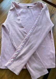 Pearl Embellished Knit Top
