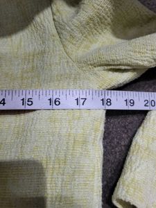 Yellow Structured Blazer