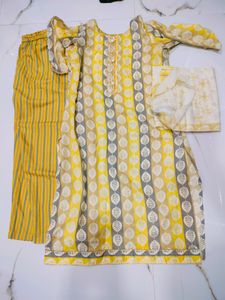 Yellow Mustard Suit Set