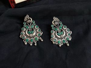 Combo Offer Emerald Jhumka Earrings