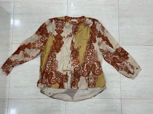 ☀️Boho Paisley Tie-Neck Tunic! 🧡