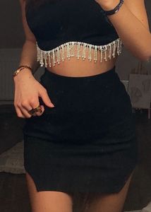 Zara Rhinestone Top 🦋