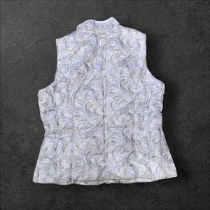 Floral Padded Vest