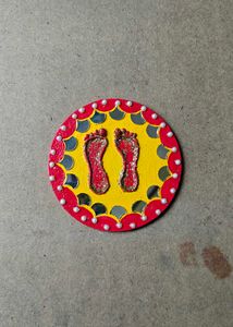 Lakshmi Footprint Coaster