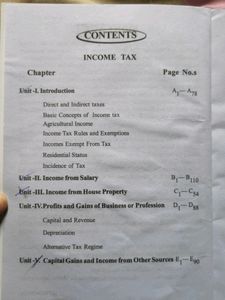 B.COM 2ND YEAR, 4TH SEM INCOME TAX TEXT BOOK