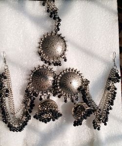 Tasa Trendy Oxidised Jewelry Set