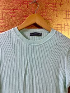 Marks &amp; Spencer Ribbed Crew Neck Female Tshirt