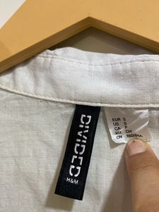 White H&amp;M Button Down Shirt