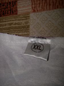 Red And White Colour Top For Girls