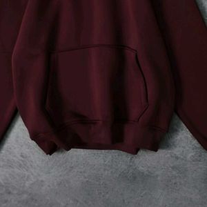 Burgundy Oversized Hoodie