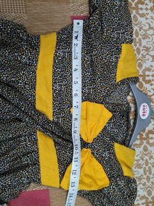 Black Multi Frock