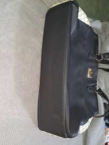 caprese Black Tote Bag