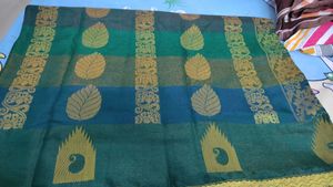 Elegant Green Saree