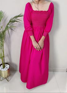 Hot Pink Maxi Dress