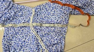 👗💜Floral Print Off-Shoulder Dress