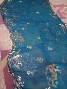Beautyful Dupatta Sequence Work
