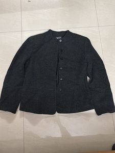 Woollen Grey Blazer