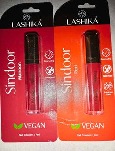 LASHIKA Sindoor - Red &amp; Maroon