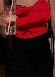 Red Corset Top