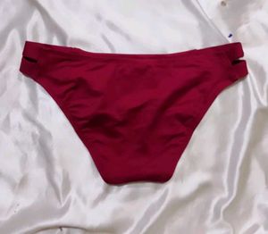 Maroon Bikini Bottom  panty